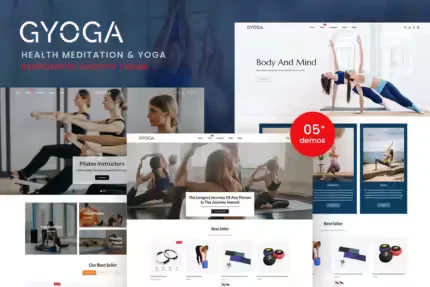 Gyoga - Health Meditation & Yoga Shopify Theme