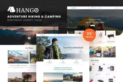 Hango - Adventure Store Hiking & Camping Shopify