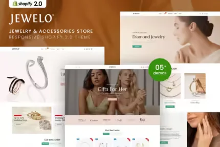 Jewelo - Jewelry & Accessories Shopify 2.0 Theme