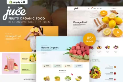 Juce - Fruits Organic Food Shopify Theme