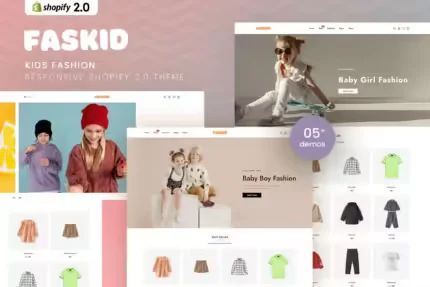 Kasfid - Kids Fashion Responsive Shopify 2.0 Theme