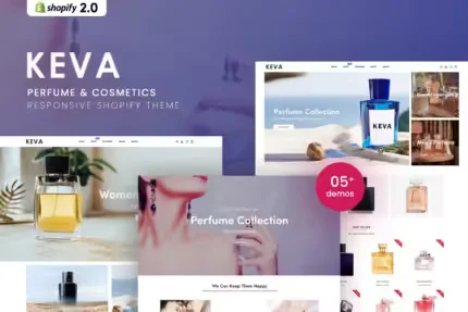 Keva - Perfume And Cosmetics Shopify Theme