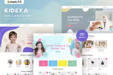 Kidexa - Kids & Baby Store Shopify Theme