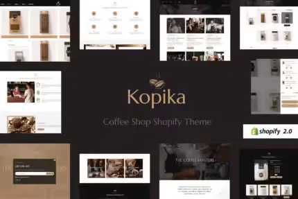 Kopiko - Cafe Bakery & Coffee Shop Shopify Theme