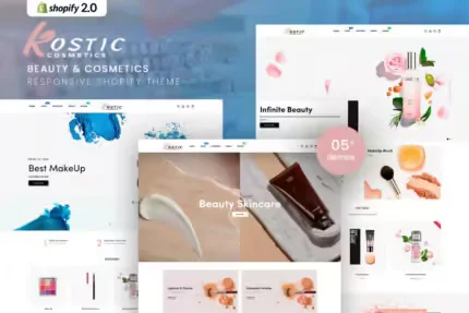 Kostic - Beauty & Cosmetics Shopify Theme