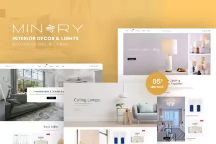 Minery - Interior Decor & Lights Shopify Theme