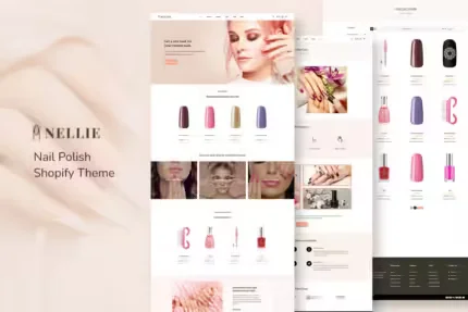 Nellie - Nail, Hair & Beauty Responsive Shopify Th