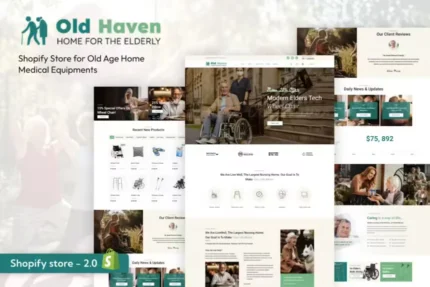 OldHaven - Shopify Store Old Age Medical & NGO