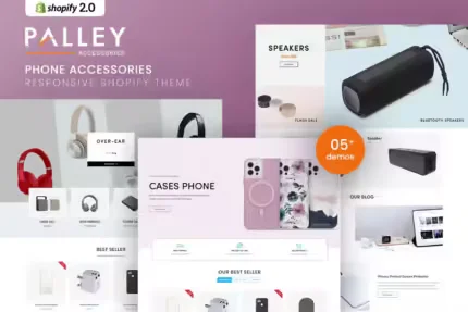 Palley - Phone Accessories Shopify Theme