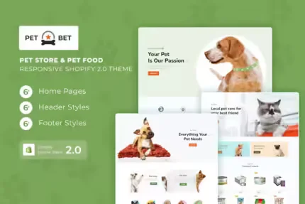 PetBest - Pet Store & Pet Food Shopify Theme