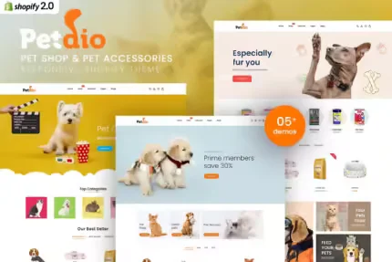 Petaio - Pet Shop & Pet Accessories Shopify Theme