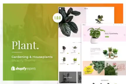 Plant - Gardening & Houseplants Shopify Theme