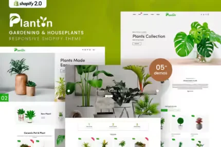 Plantin - Gardening & Houseplants Shopify Theme