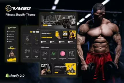 Rambo - Fitness & Gym Products Shopify Theme