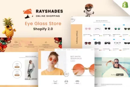 Rayshades - Eye Glasses Store Shopify Theme