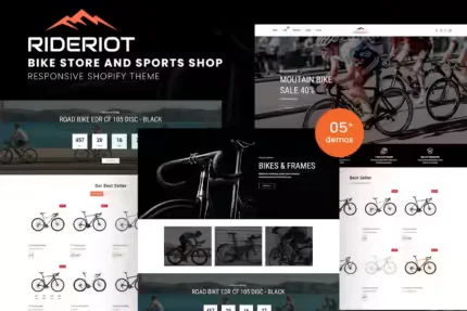 Rideriot - Bike Store Responsive Shopify Theme