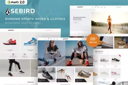 Sebird - Sports Shoes Responsive Shopify 2.0 Theme