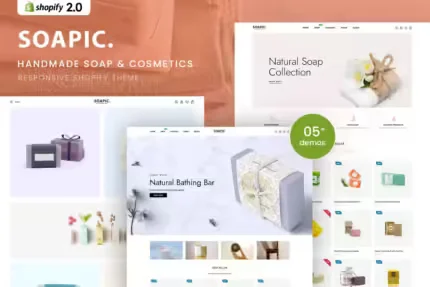 Soapic - Handmade Soap & Cosmetics Beauty Shopify