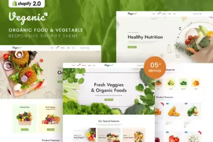 Vegenic - Organic Food Shopify 2.0 Theme