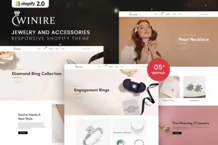 Winire - Jewelry & Accessories Shopify Theme