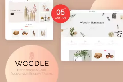 Woodle - Handmade & Craft Responsive Shopify Theme