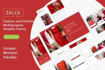 Zalya - Clothing and Fashion Shopify Theme