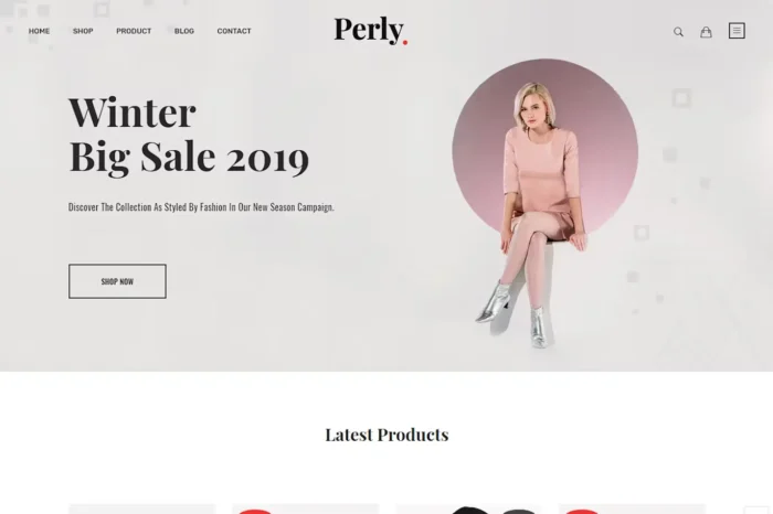 Perly – Fashion Shopify Theme