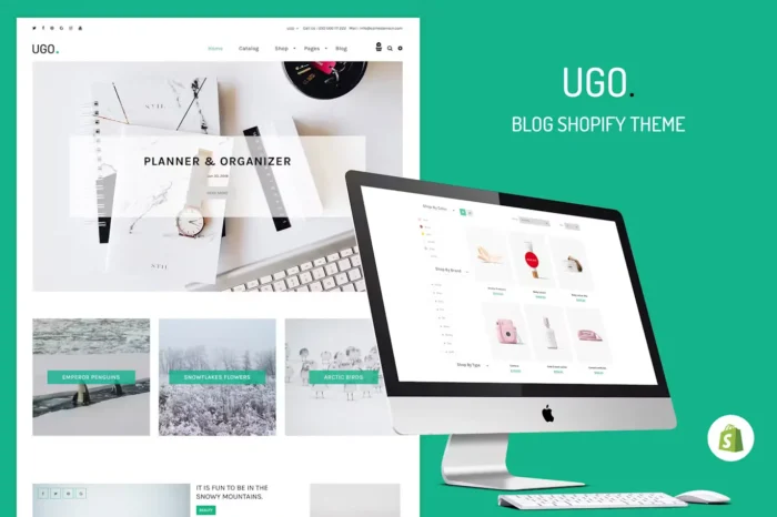 Ugo - Blog Store Shopify Theme