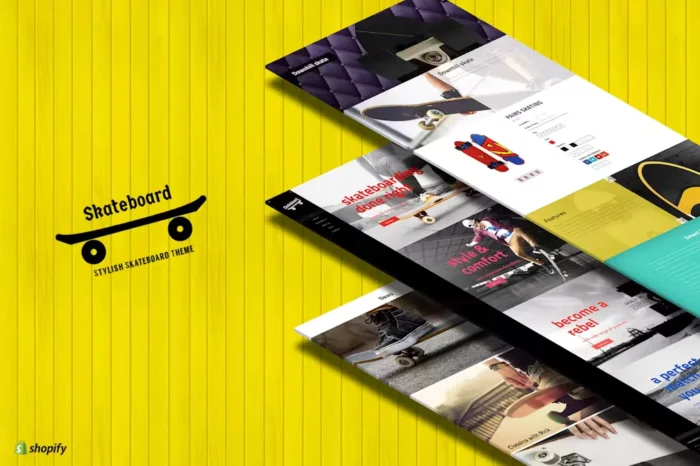 Skate board - Fullscreen Sports Shopify Theme