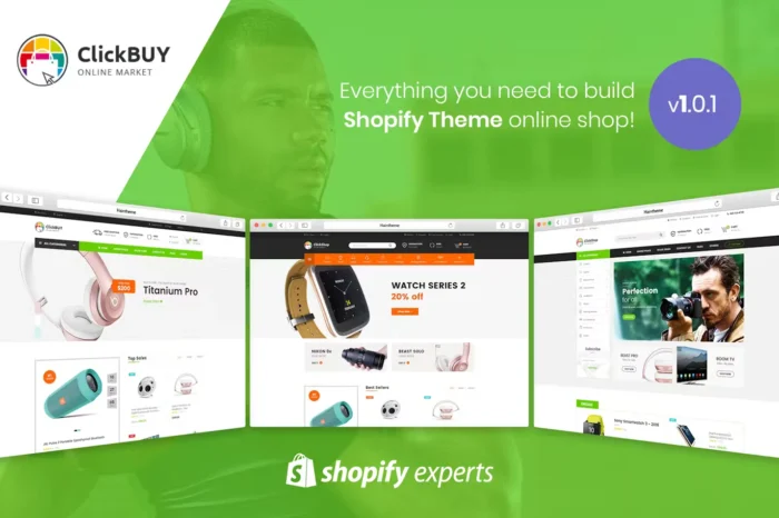 ClickBuy | Multi Store Responsive Shopify Theme