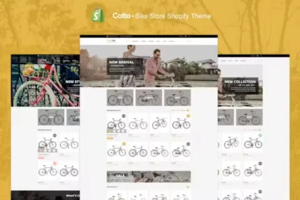 Cotto - Bike Store Shopify Theme