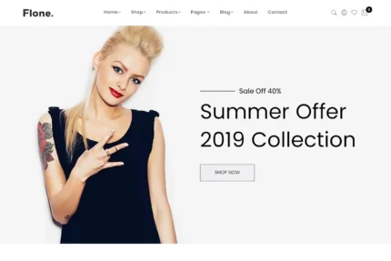Flone - Minimal Shopify Theme