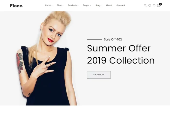 Flone - Minimal Shopify Theme