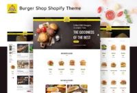 Burgs - Food Delivery & Restaurant Shopify Theme