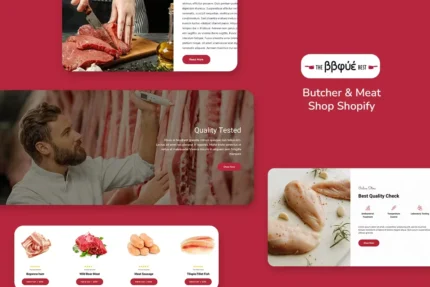 BBque - Food, Butcher & Meat Shop Shopify Theme