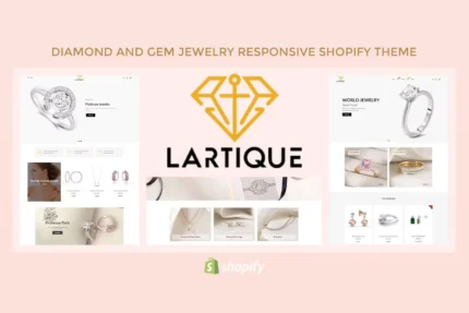 Lartique - Diamond And Gem Jewelry Shopify Theme