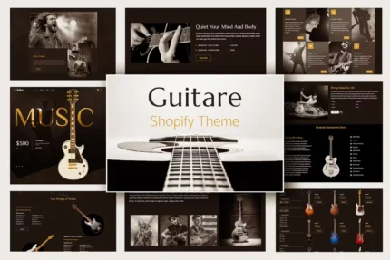 Guitare - Instruments, Music Store Shopify Theme