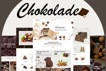 Chokolade | Chocolate Sweets & Candy Cake Shopify