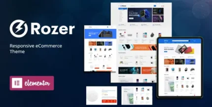 Rozer - Digital eCommerce WordPress Theme With Lifetime Update.