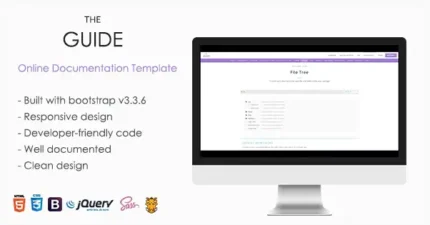 TheGuide - Online Documentation WordPress Theme With Lifetime Update.