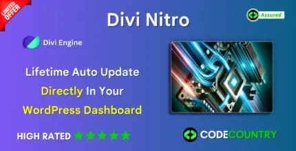 Divi Nitro WordPress Plugin With Original License Key.