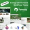 Foresty - Charity and Ecology WordPress Theme With Lifetime Update.