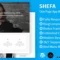 Shefa - One Page App WordPress Theme With Lifetime Update.