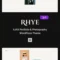 Rhye – AJAX Portfolio WordPress Theme With Lifetime Update.