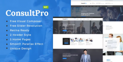 ConsultPro : Finance and Consultancy WordPress Theme