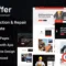 Ruffer - Roof Construction & Repair WordPress Theme With Lifetime Update.