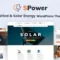 SPower - Wind & Solar Energy WordPress Theme With Lifetime Update.