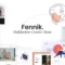 Fennik - Multipurpose Creative WordPress Theme With Lifetime Update.