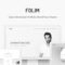 Folim - Clean Minimalist Portfolio WordPress Theme With Lifetime Update.