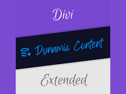 Divi Dynamic Content Extended